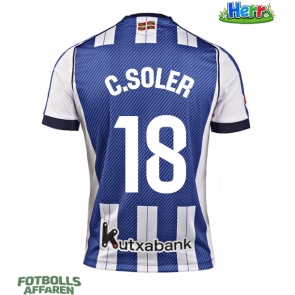 Real Sociedad Carlos Soler #18 Hemmatröja 2025-26 Kortärmad